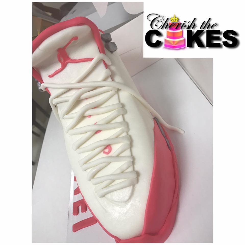 pink michael jordan shoes