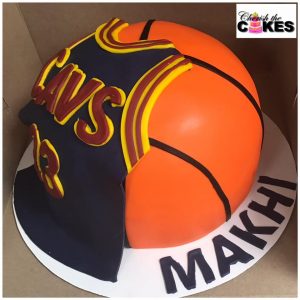Basketball Fan Party Cake